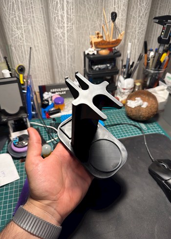 3d Tıraş Aleti bıçağı ve köpük fırçası koyma standı - Görsel 13