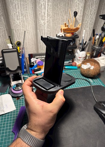 3d Tıraş Aleti bıçağı ve köpük fırçası koyma standı - Görsel 11