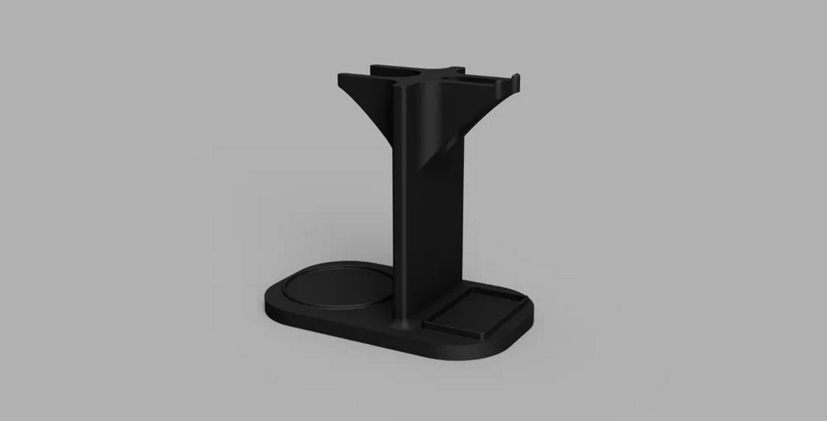 3d Tıraş Aleti bıçağı ve köpük fırçası koyma standı - Görsel 5