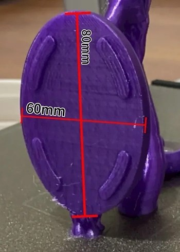 3d baskı Tıraş aleti Bıçağı koyma standı - Görsel 4