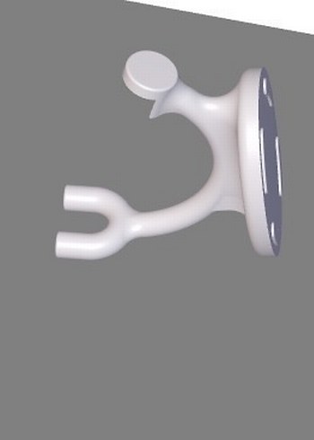 3d baskı Tıraş aleti Bıçağı koyma standı - Görsel 6