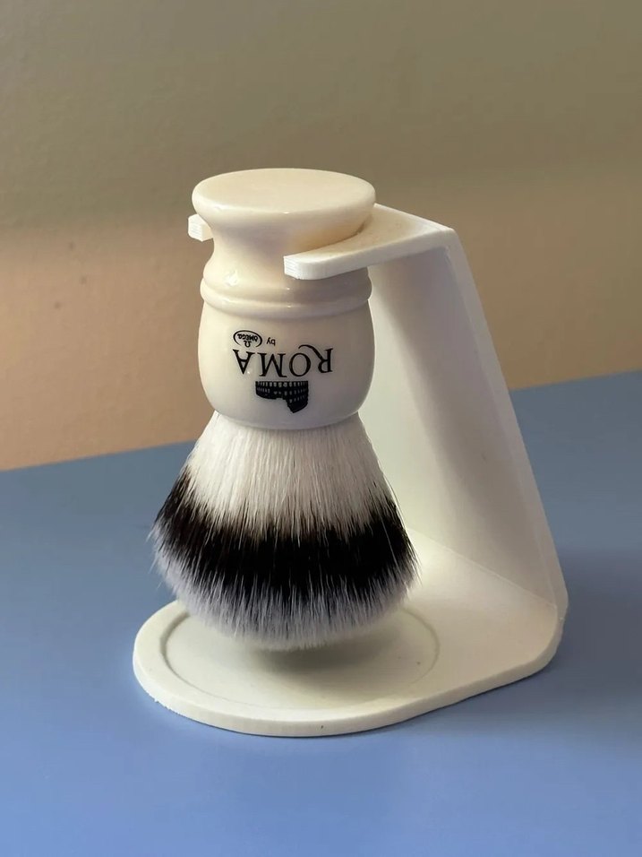 3d Tıraş Köpüğü sabun yapma fırçası tutucu stand aparatı - Görsel 2