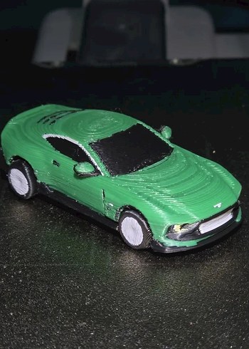 3d Baskı Aston Martin Valour model anahtarlık - Görsel 6