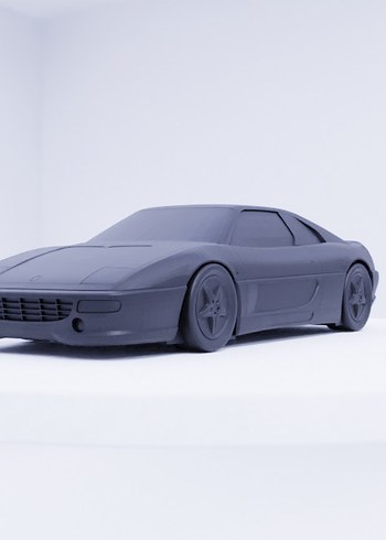 3d Ferrari 355 Berlinetta model araba Diecast - Görsel 9