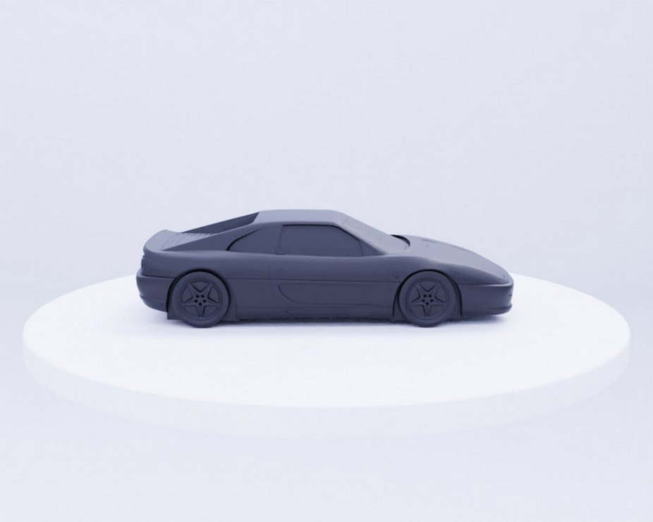 3d Ferrari 355 Berlinetta model araba Diecast - Görsel 5