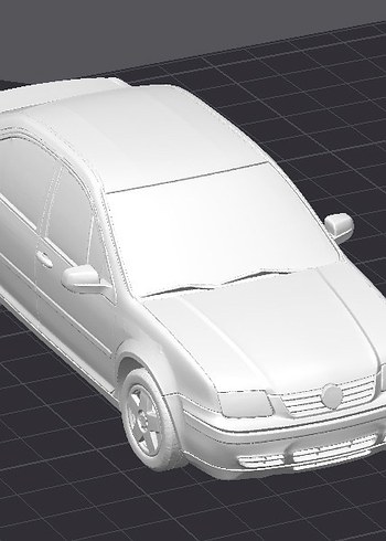 3d Volkswagen Jetta Mk4 model araba Diecast Diorama - Görsel 6