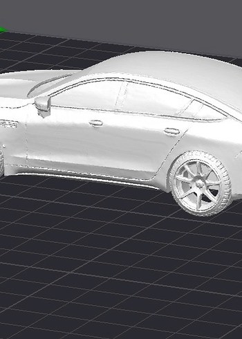 3D baskı Mercedes Benz S class model araba diecast diorama - Görsel 3