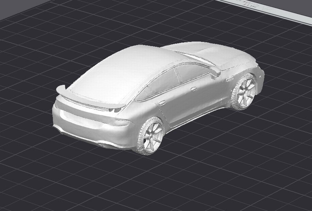 3D baskı Mercedes Benz S class model araba diecast diorama - Görsel 4