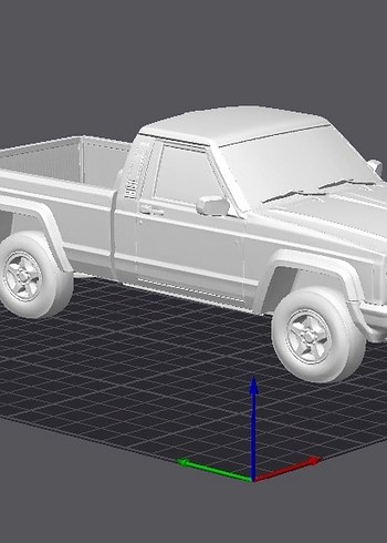 3d baskı jeep comanche pickup kamyonet model
Diecast diorama - Görsel 4