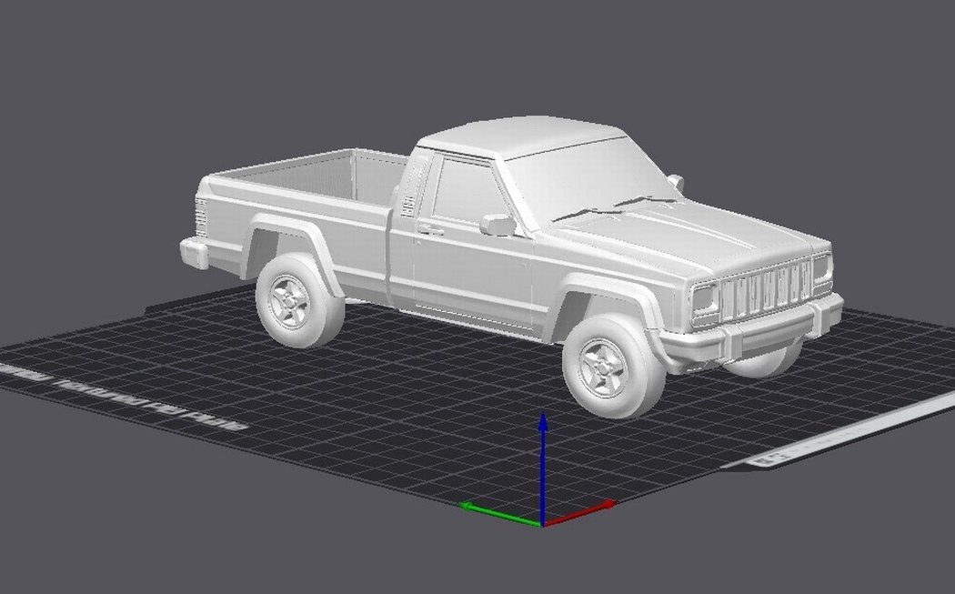 3d baskı jeep comanche pickup kamyonet model
Diecast diorama - Görsel 4