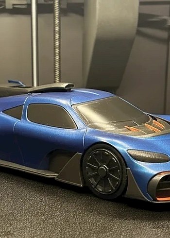 3d Mercedes Benz AMG Project One Model araba Diecast Diorama