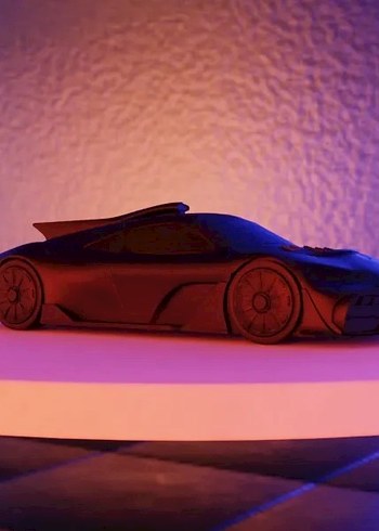 3d Mercedes Benz AMG Project One Model araba Diecast Diorama - Görsel 2