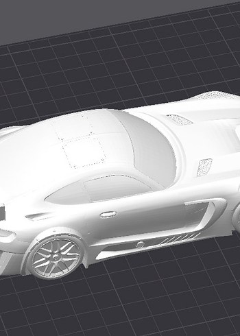 3d Mercedes Benz AMG Project One Model araba Diecast Diorama - Görsel 6