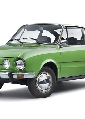 3d Baskı Skoda 110 R Coupe model araba diecast diorama