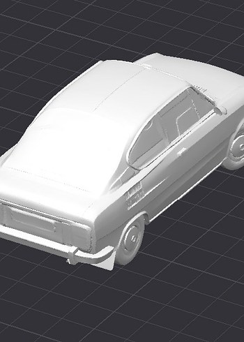 3d Baskı Skoda 110 R Coupe model araba diecast diorama - Görsel 2