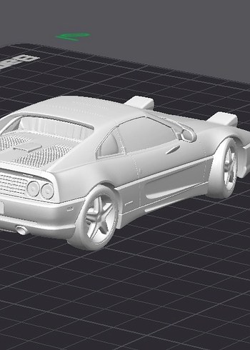 3d Baskı Ferrari 355 GTS model araba Diecast Diorama - Görsel 6