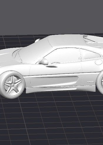 3d Baskı Ferrari 355 GTS model araba Diecast Diorama - Görsel 3