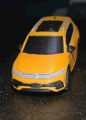 3d baskı Volkswagen Tiguan R Line Model Anahtarlık - Görsel 4