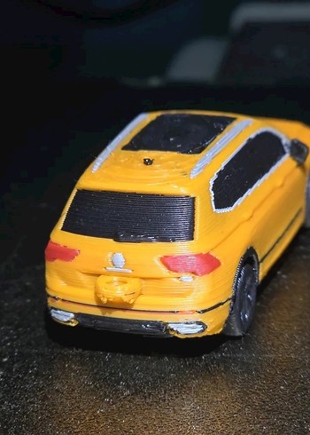 3d baskı Volkswagen Tiguan R Line Model Anahtarlık - Görsel 5