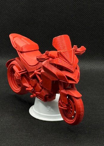3d baskı Ducati Multistrada 1260 model motosiklet Diecast