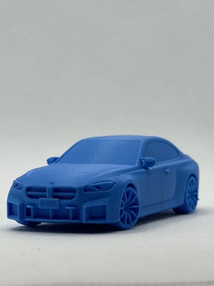 3d Baskı BMW M2 Competition Model araba Diecast Diorama - Görsel 2