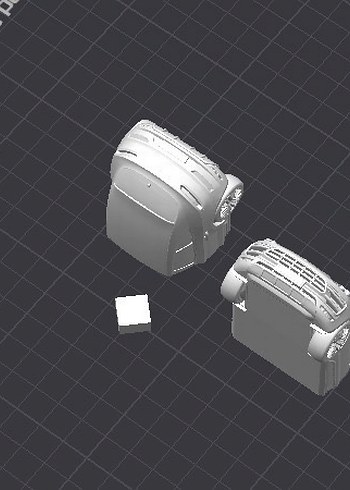 3d Baskı Porsche Marcan GT model araba Diecast Diorama - Görsel 4