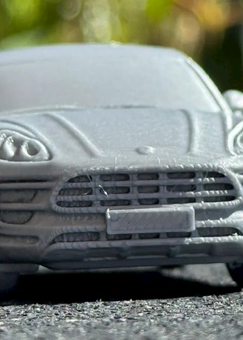 3d Baskı Porsche Marcan GT model araba Diecast Diorama - Görsel 3