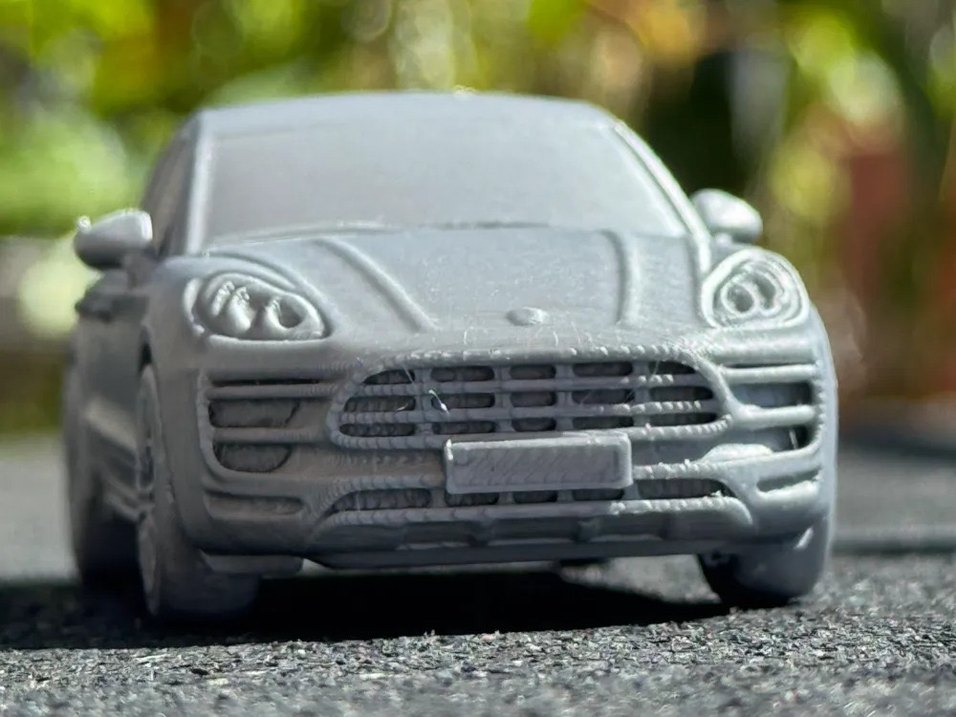 3d Baskı Porsche Marcan GT model araba Diecast Diorama - Görsel 3