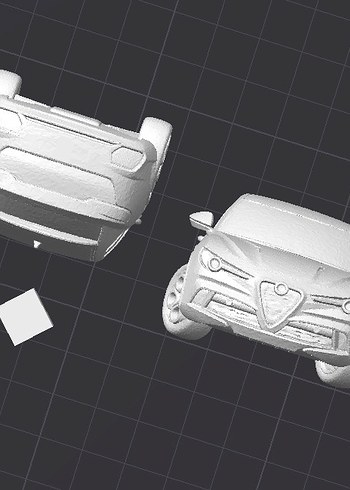 3d Baskı Alfa Romeo Stelvio Quadrifoglio Verde Model araba - Görsel 5