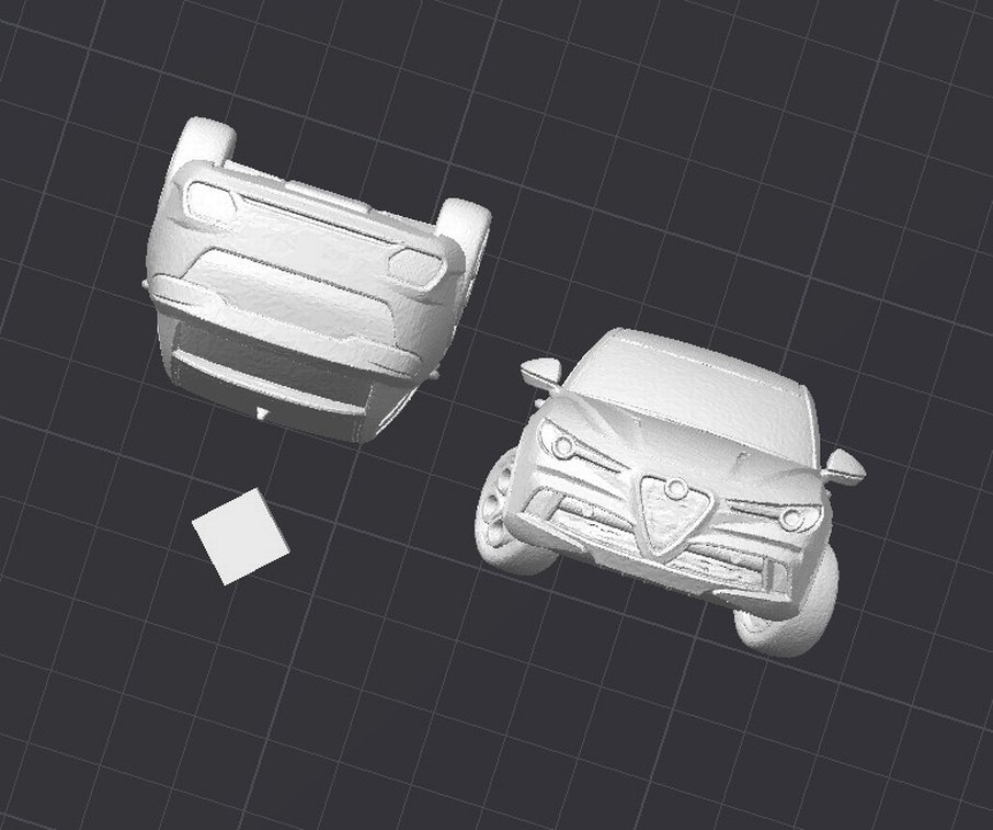 3d Baskı Alfa Romeo Stelvio Quadrifoglio Verde Model araba - Görsel 5