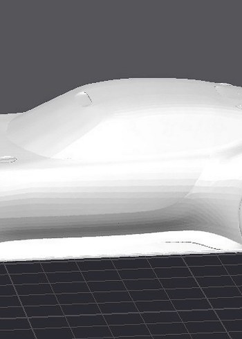 3d Baskı Mercedes Vision GT model araba Diecast - Görsel 4