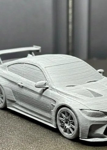 3d Baskı BMW M4 GT3 Model araba Diecast Diorama