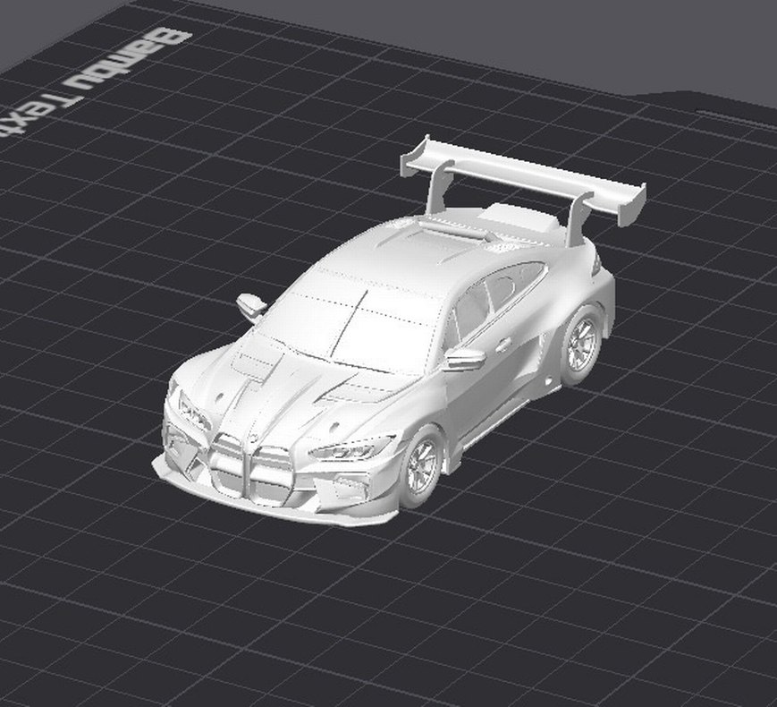 3d Baskı BMW M4 GT3 Model araba Diecast Diorama - Görsel 2