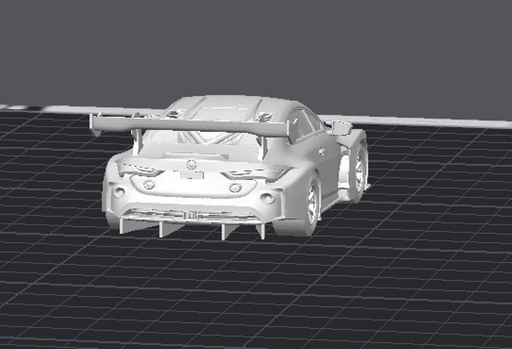 3d Baskı BMW M4 GT3 Model araba Diecast Diorama - Görsel 5