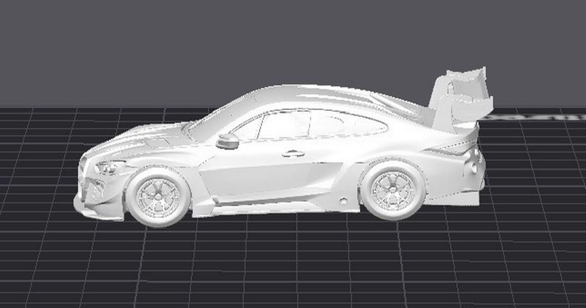 3d Baskı BMW M4 GT3 Model araba Diecast Diorama - Görsel 3