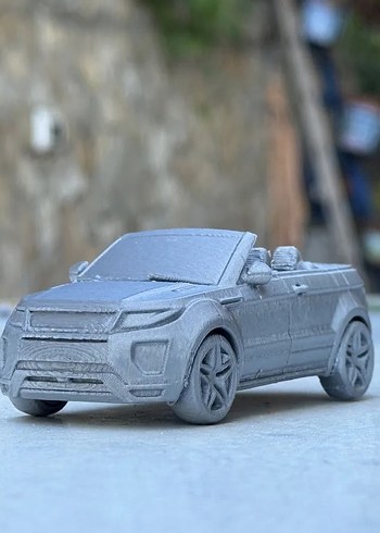 3d Baskı Range Rover Velar Cabriolet Model araba Diecast - Görsel 4