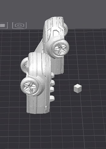 3d Baskı Range Rover Velar Cabriolet Model araba Diecast - Görsel 7