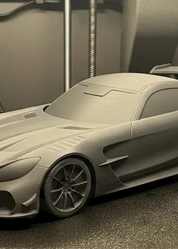 3d Mercedes Benz AMG GT Model araba Diecast