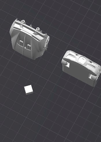 3d Baskı Bugatti Chiron Model Araba Diecast - Görsel 2