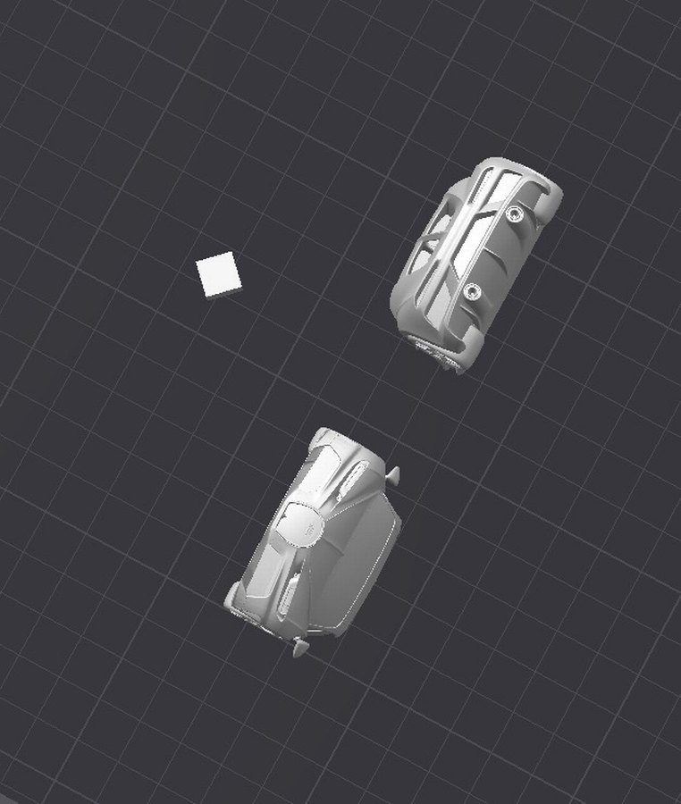 3d Baskı Bugatti Chiron Model Araba Diecast - Görsel 5