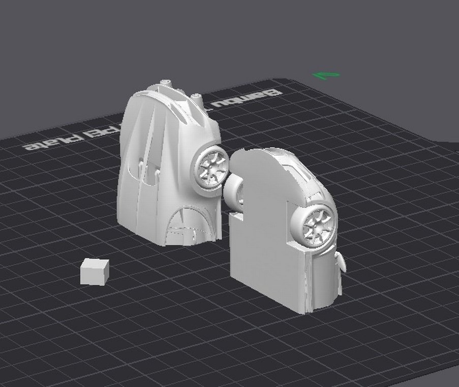 3d Baskı Bugatti Chiron Model Araba Diecast - Görsel 3