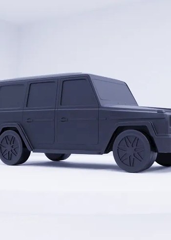 3d Baskı Mercedes Benz G63 AMG Model Araba Diecast Diorama - Görsel 2