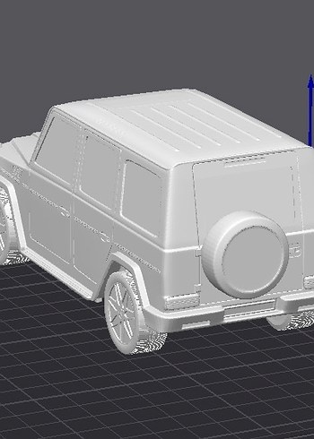 3d Baskı Mercedes Benz G63 AMG Model Araba Diecast Diorama - Görsel 5