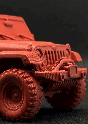 3d baskı Jeep Wrangler Gladietor Model araba Diecast - Görsel 6