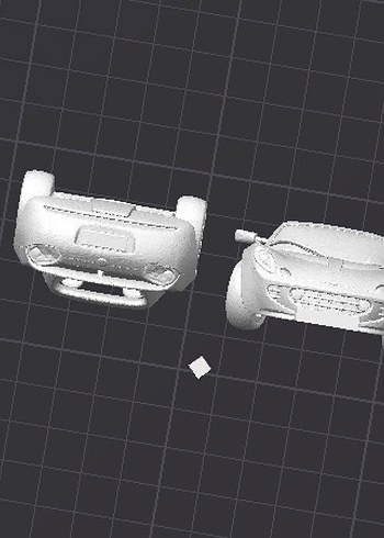 3d baskı Lotus Elise c2 model araba Diecast - Görsel 5