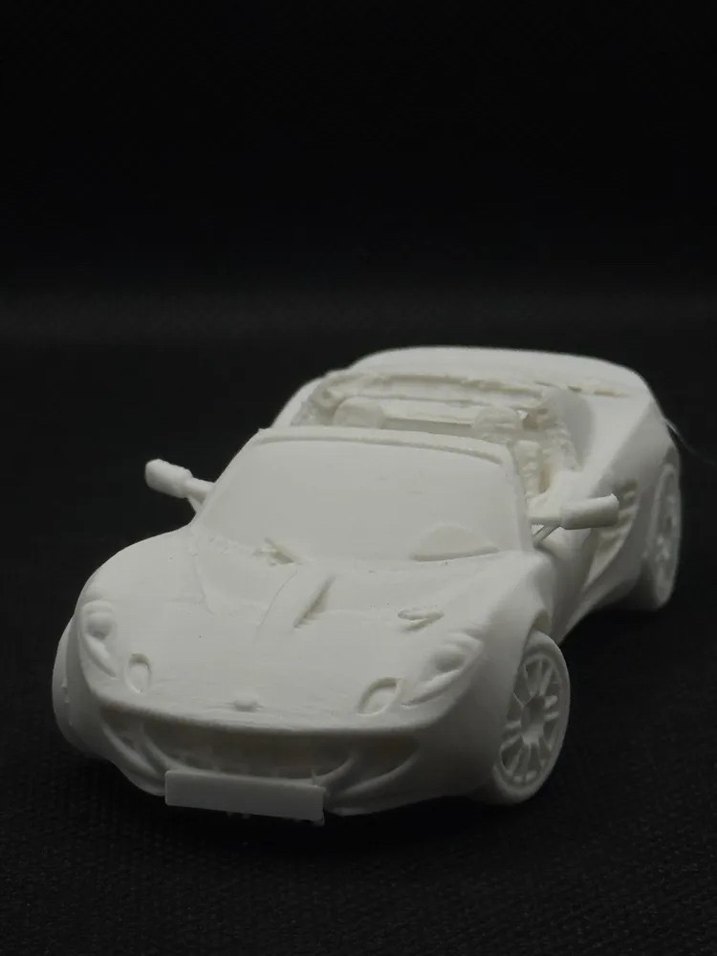 3d baskı Lotus Elise c2 model araba Diecast - Görsel 2