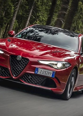 3d Baskı Alfa Romeo Giulia Model araba Diecast Diorama