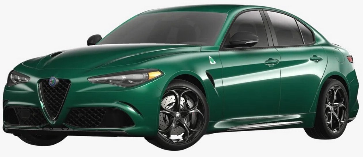 3d Baskı Alfa Romeo Giulia Model araba Diecast Diorama - Görsel 2
