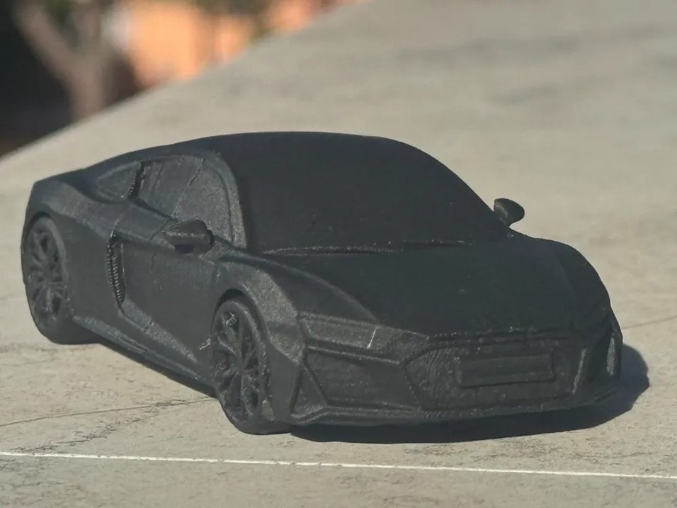 3d Baskı Audi R8 model araba Diecast Diorama - Görsel 2
