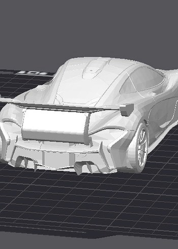 3d baskı McLaren Model araba Diecast Diorama - Görsel 6